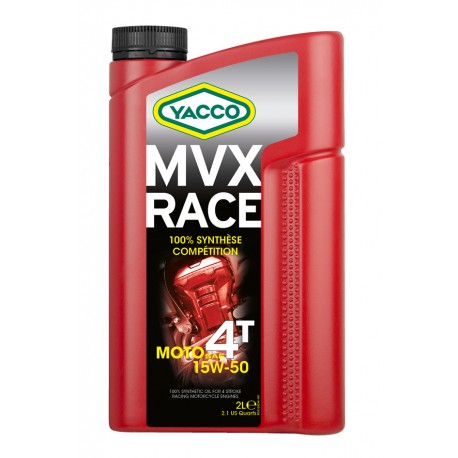 YACCO MVX Race 4T - SAE 15W50 2L
