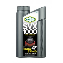YACCO SVX 1000 SNOW 4T – SAE 5W40 1L