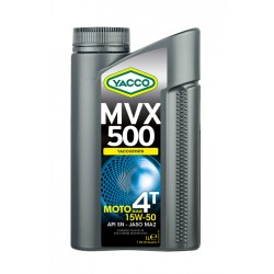 YACCO MVX 500 4T – SAE 15W50 1L
